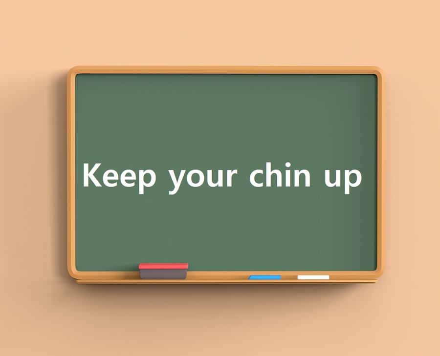 [Study with Daily Busan] Keep your chin up